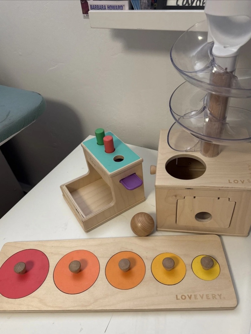 Lovevery Play Kit  Mixed Lot Wooden Montessori Baby Toddler Toy Bundle